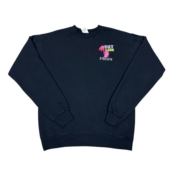 Dave Season Three Nut Haus Props Cast Crew Sweatshirt Men's Small